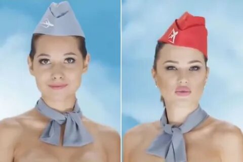 Travel agency said ad with naked flight attendants is 'coura