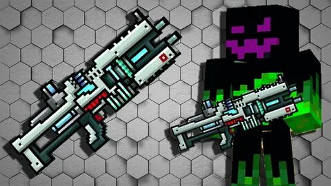 Pixel Gun 3D - Energy Assault Rifle Review - YouTube