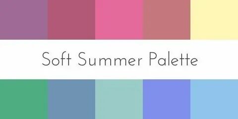 Color For Your Skin Tone: Summer (With images) Soft summer c