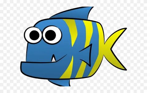 Easy To Draw Cartoon Fish Clipart (#5472367) - PinClipart