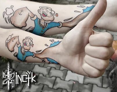 Martin Tattooer Zincik - Czech Tattoo artist, Popeye the Sai