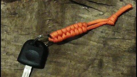 How To Make A Paracord Rattlesnake Knot Key Fob - WhyKnot - 