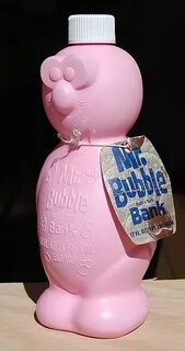 Mr. Bubble Bubble Bath Bank Childhood memories, Childhood to