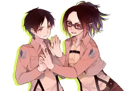 Shingeki no Kyojin : Eren Yeager Hanji Zoe 128203 - 128203