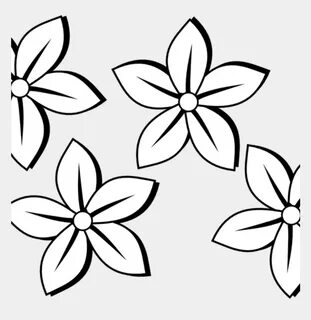 View Sampaguita Flower Drawing Png - Tong Kosong