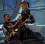 Шепард и Джек - Фан-арт Mass Effect 3
