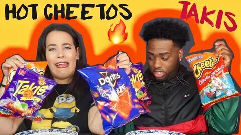 HOT CHEETO AND TAKIS CHALLENGE (FAIL!) - YouTube