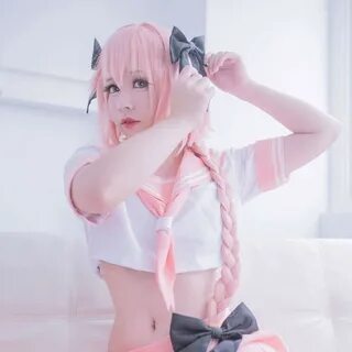 Astolfo femboy cosplay 63 фото 2k.