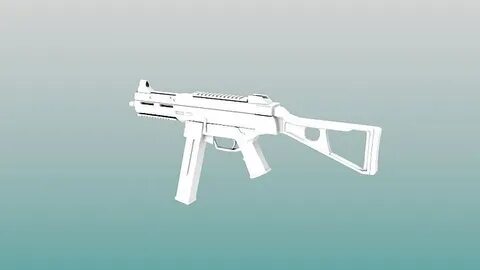 UMP 45 Game Ready free VR / AR / low-poly 3D model CGTrader
