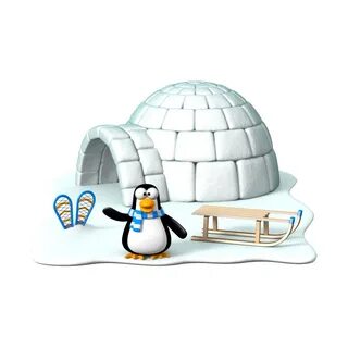 Igloo clipart penguin, Igloo penguin Transparent FREE for do