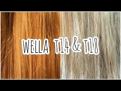 WELLA TONER T14 & T18 TRYING TO GET RID OF ORANGE BRASSY BLE