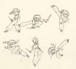 Action Pose Reference Sword - Draw-e