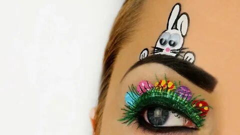 Easter Bunny Fun Makeup Tutorial - YouTube