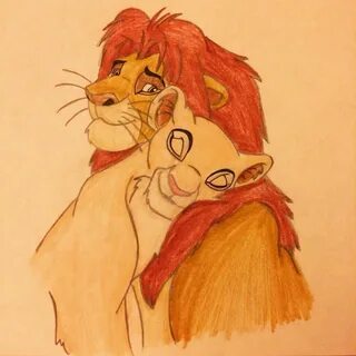 Lion King Drawings Nala And Simba - Фото база