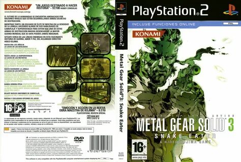 METAL GEAR SOLID 3 - SNAKE EATER (PAL) - FRONT