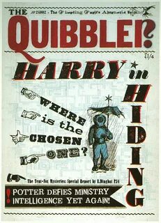 The Quibbler Harry potter poster, Harry potter birthday, Har