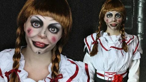 CREEPY DOLL Makeup Tutorial - ANNABELLE - The Conjuring - Yo