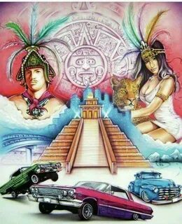 Pin by Juan Cordero on Low rides Mexican culture art, Aztec 