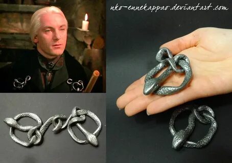 Lucius Malfoy's snake brooch by Nko-ennekappao on DeviantArt