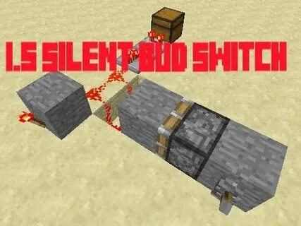 Minecraft-1.5 SILENT BUD SWITCH!! Working - YouTube