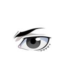 Anime Eyes Male Closed - Download this free vector about ani