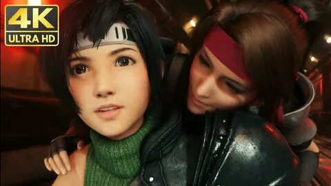 🥰 🤯 Jessie Kissing Yuffie - Final Fantasy 7 Remake Cutscene 