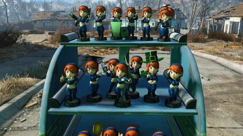 Fallout 4 Mod Adds Vault Girl Bobbleheads