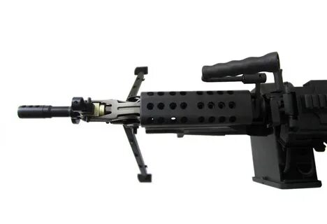 Пулемет страйкбольный FM M249 PARA (200951) - PNEUMOPISTOLS