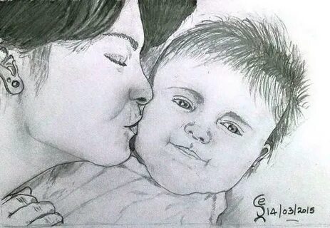 Mothers Day Drawing by J Elangovan Pixels