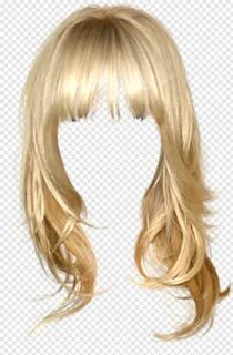 Hair - Blonde Hair For Photoshop, Transparent Png - 251x383 