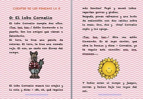 Cuento infantil aprendemos la letra o el lobo cornelio - You