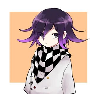 Safebooru - 1boy checkered scarf dangan ronpa looking at vie