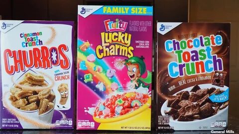 General Mills announces new cereals: Cinnamon Toast Crunch C