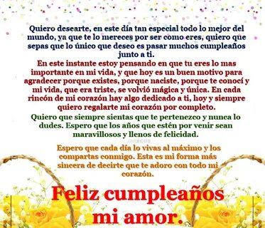 Happy birthday Cumpleaños para mi novio, Feliz cumpleaños am