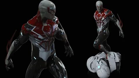 Spider 2099 white version - ZBrushCentral