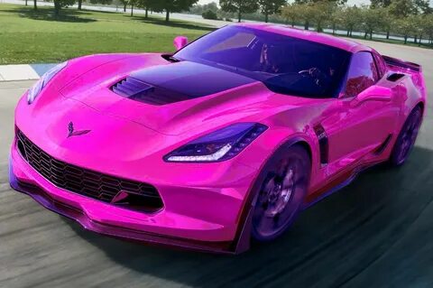 A beautiful hot pink Corvette Stingray!!! #HotPink #beautifu