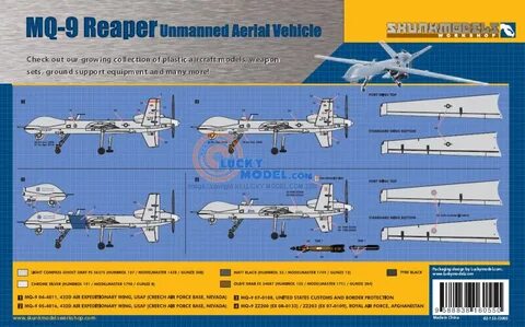 LuckyModel.com - SkunkModelWorksShop 1/72 MQ-9 REAPER (conta