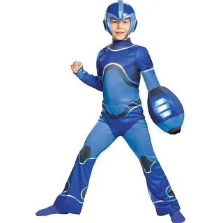 Child Mega Man Jumpsuit Party City