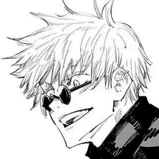 mangaterial - gojo satoru・manga icons pls like if you save M