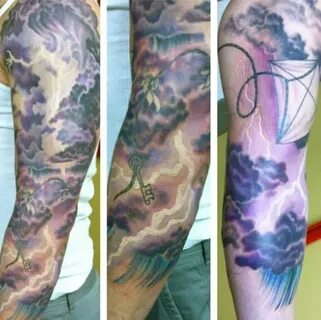60 Lightning Tattoo Designs For Men - High Voltage Ideas