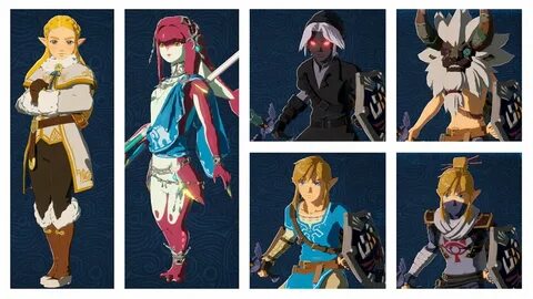 Hyrule Warriors: Age of Calamity - All Costumes (Spoilers) -