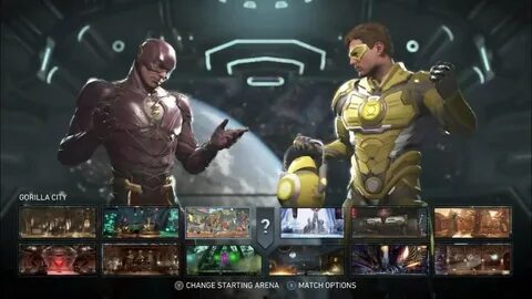 The Flash Vs Green Lantern! Injustice 2 Gameplay - YouTube