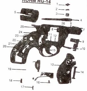 Rohm RG-14 - Схемы (оружие) - Галерея оружия и боеприпасов