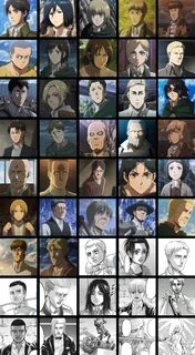 Attack on titan list of titans