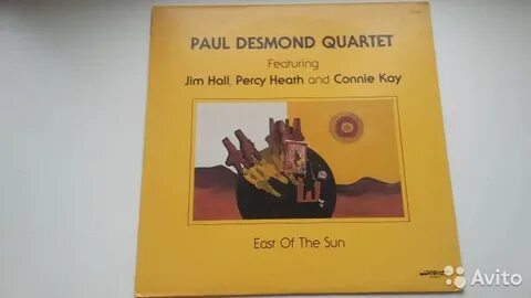 Paul Desmond "East of the sun" 1981 винил джаз USA купить в 