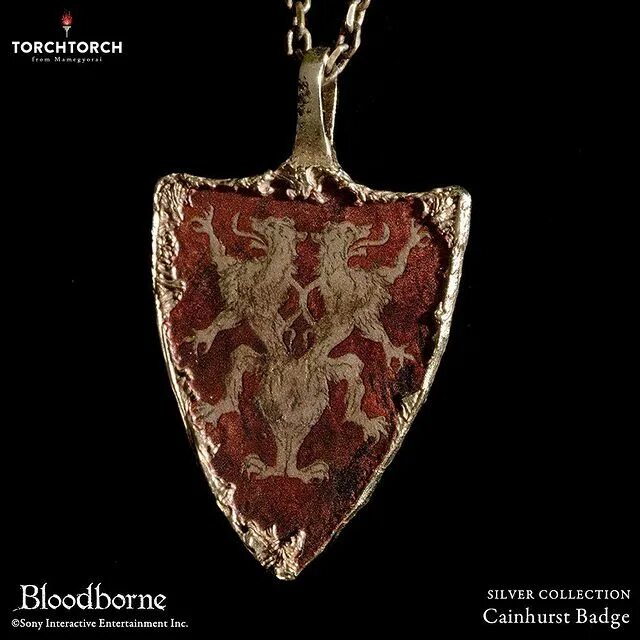 Bloodborne × TORCH TORCH SILVER COLLECTION"Cainhurst Badge"Pre- O...