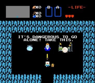 Image - 165665 It's Dangerous to Go Alone! Take This Know Yo