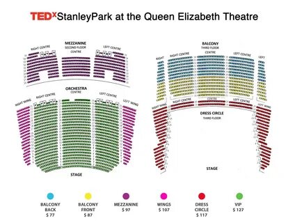 Seat map :: TEDxStanleyPark