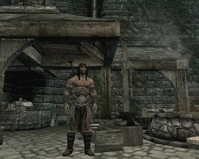 sevenbase barbarian armor at skyrim nexus mods and community