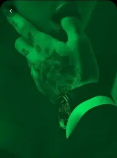 Создать мем "man hand, bad boy aesthetic, green aesthetic" -